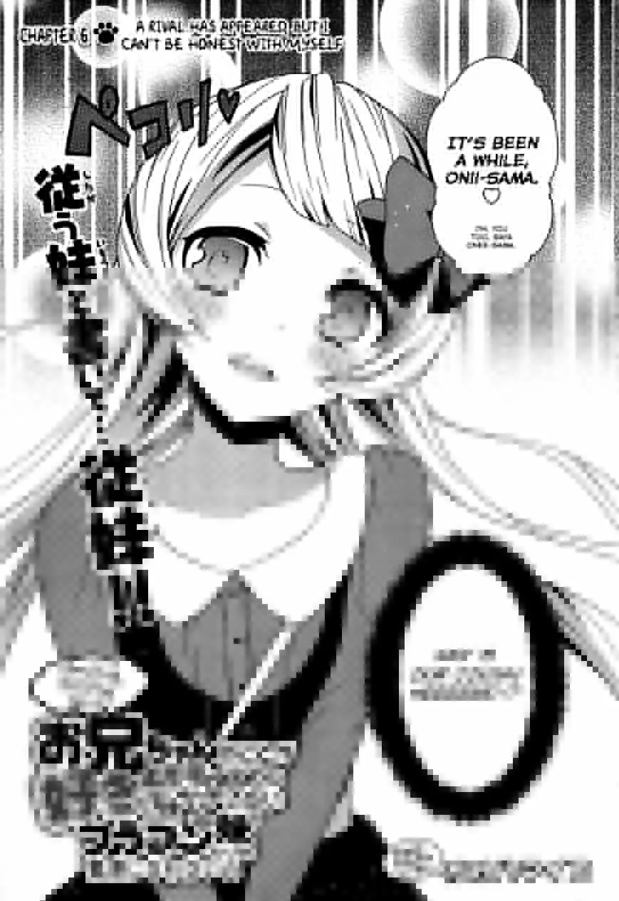 Oniichan no Koto ga Suki Sugite Nyan Nyan Shitai Burakon Imouto dakedo Sunao ni Narenai no Chapter 6 page 5 - MangaKakalot