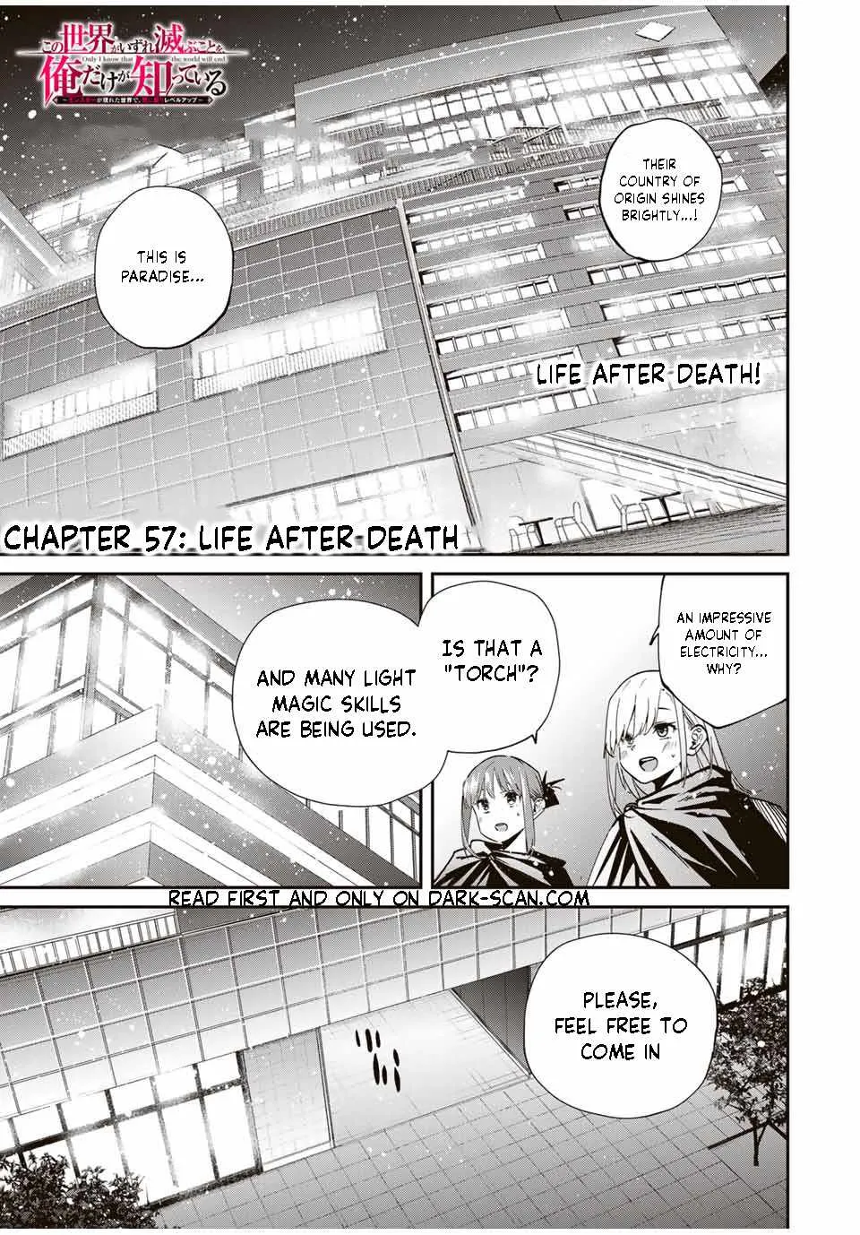 Only I Know That The World Will End Chapter 57 page 2 - MangaKakalot