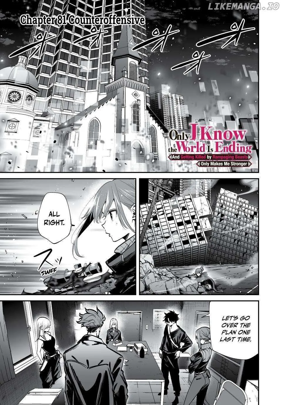 Only I Know That The World Will End Chapter 81 page 1 - MangaKakalot