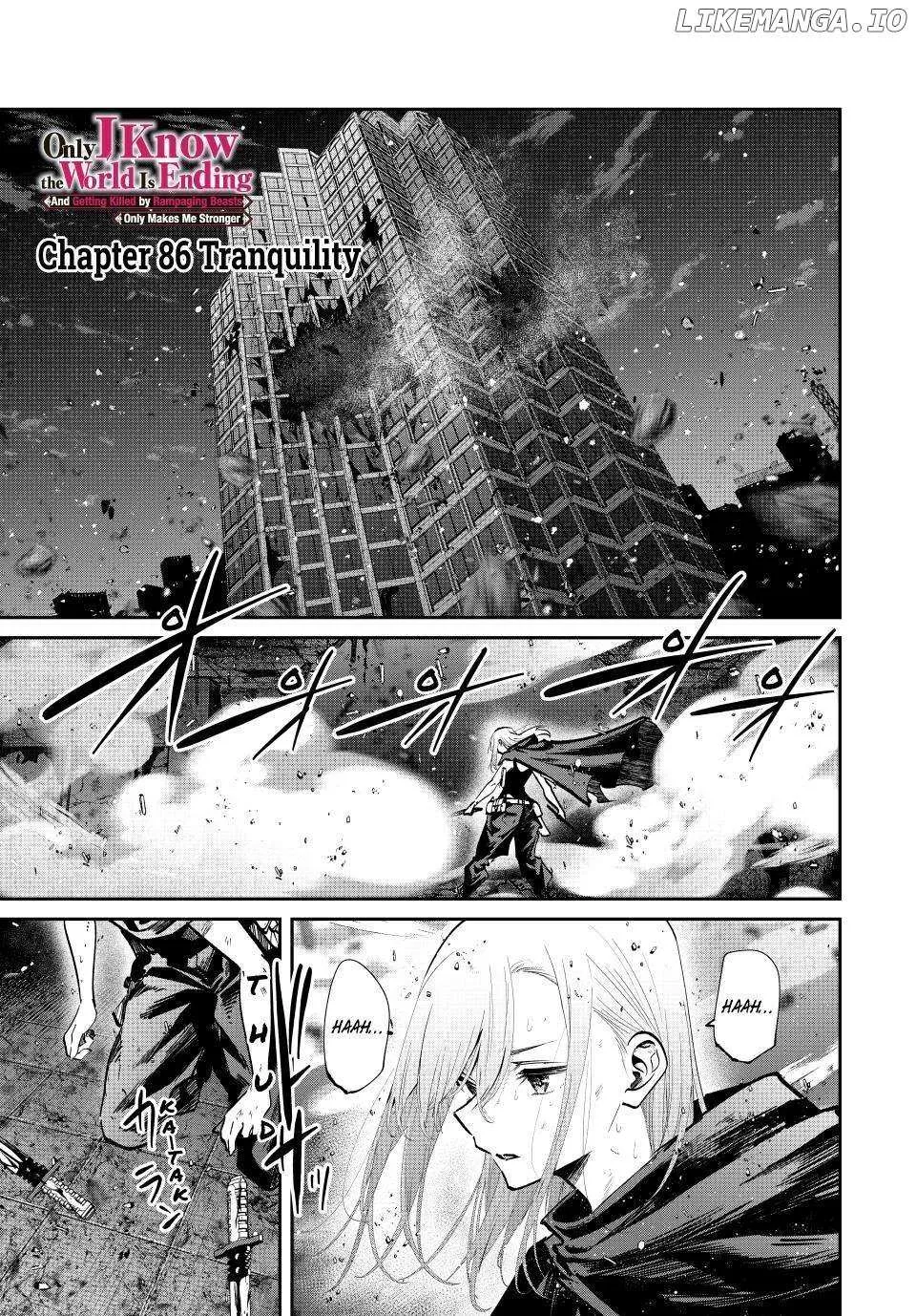 Only I Know That The World Will End Chapter 86 page 2 - MangaKakalot