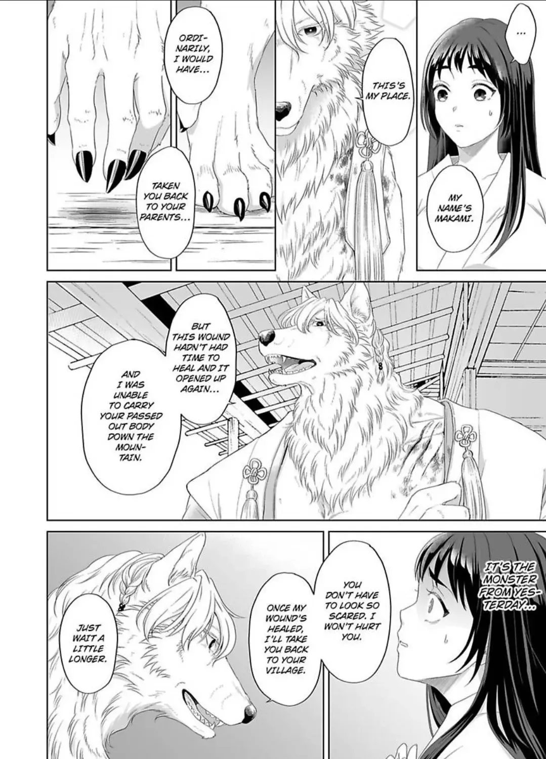 Ookami-sama to Amai Chigiri ~ Juuyoku ni Daki Tsukusareru Dekiai Shoya Chapter 1 page 21 - MangaKakalot