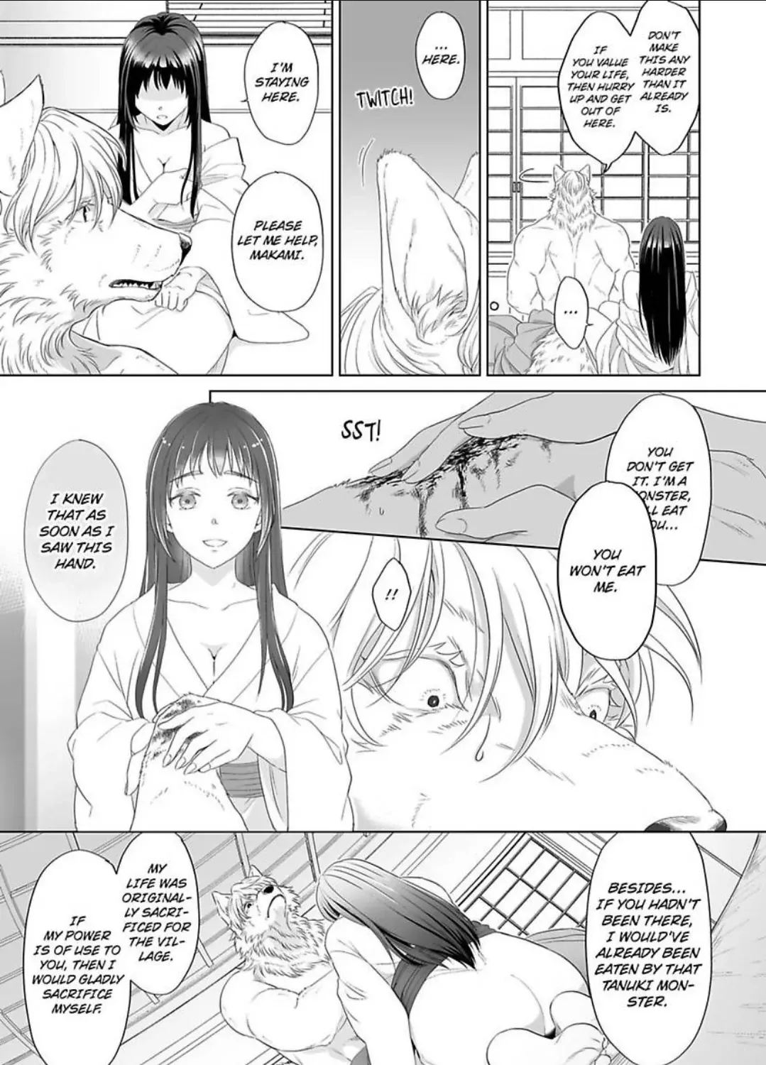 Ookami-sama to Amai Chigiri ~ Juuyoku ni Daki Tsukusareru Dekiai Shoya Chapter 1 page 39 - MangaKakalot