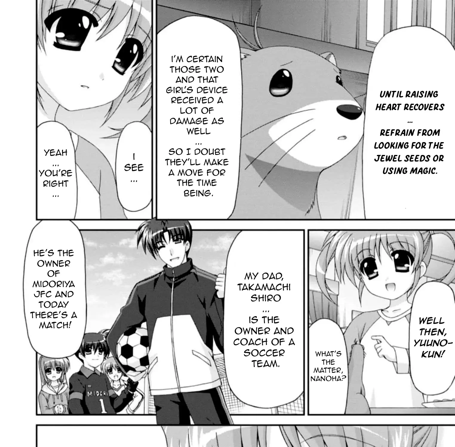 ORIGINAL CHRONICLE Magical Girl Lyrical Nanoha The 1st Chapter 10 page 31 - MangaKakalot