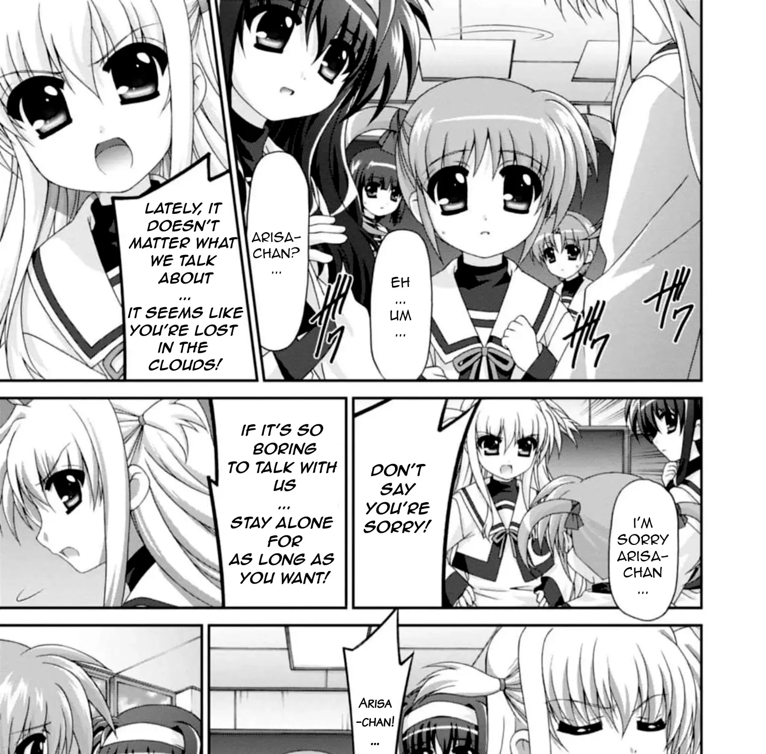 ORIGINAL CHRONICLE Magical Girl Lyrical Nanoha The 1st Chapter 8 page 9 - MangaKakalot