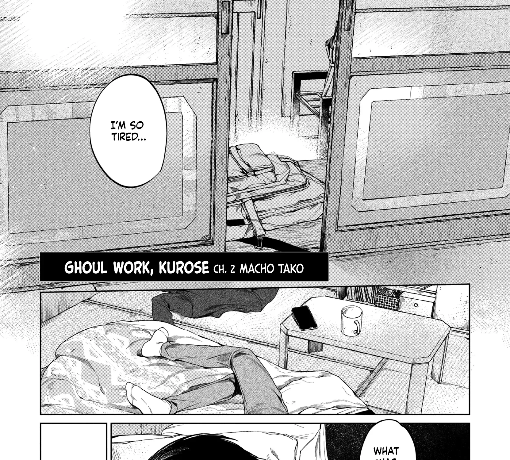 Otsukaresama, Kurose-kun Chapter 2 page 6 - MangaNato