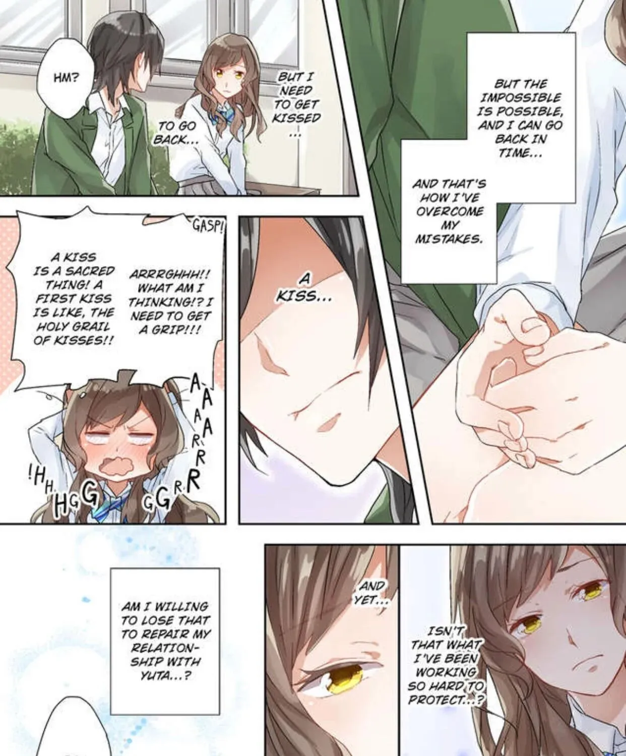 Our First Kiss, Again And Again Chapter 7 page 9 - MangaKakalot