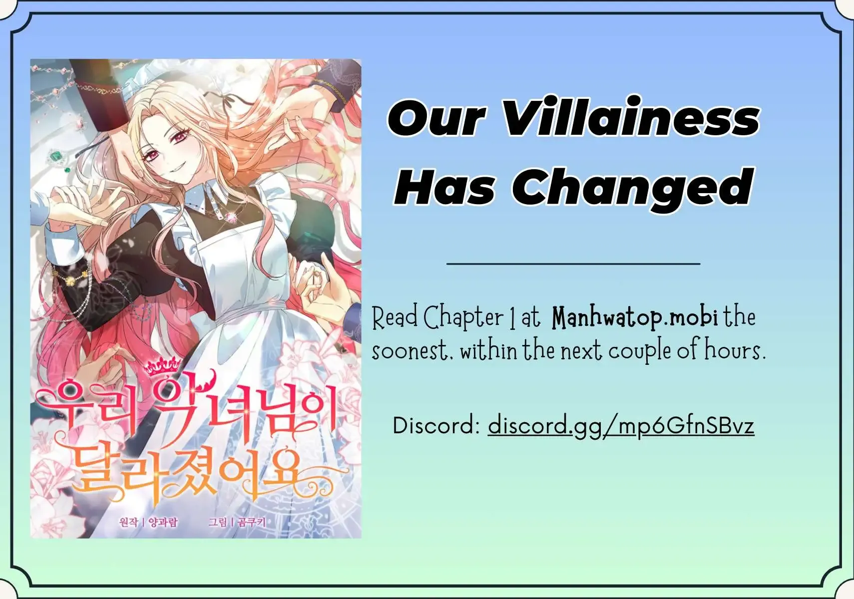 Our Villainess Has Changed Chapter 0 page 1 - MangaKakalot