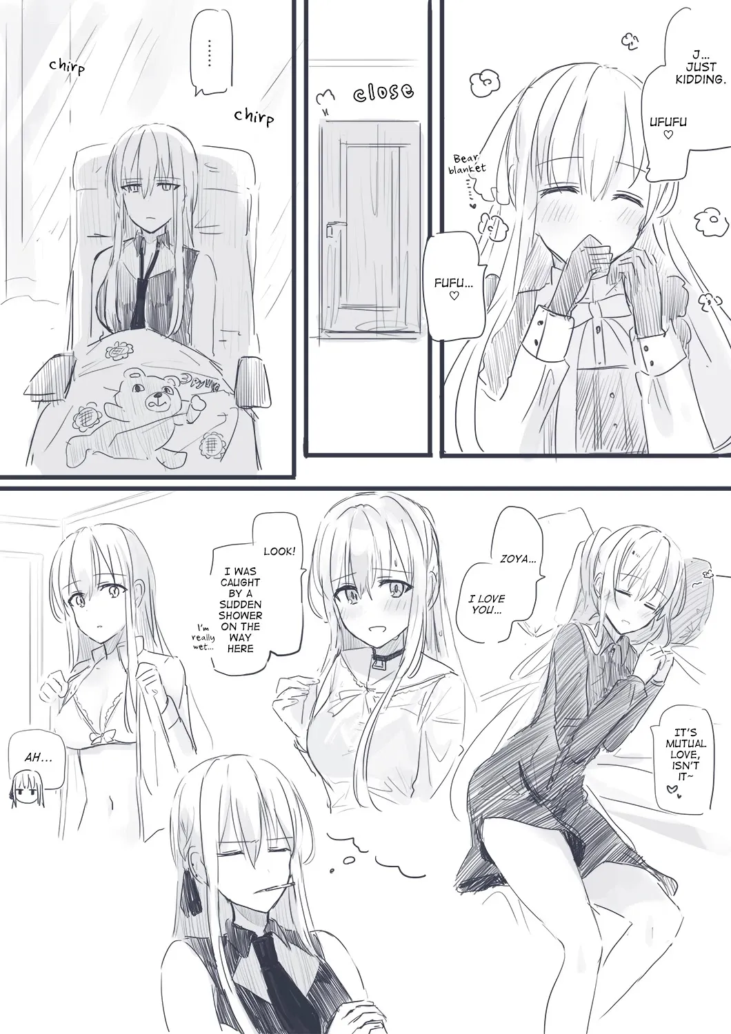 Peaceful Yuri Manga - Page 1