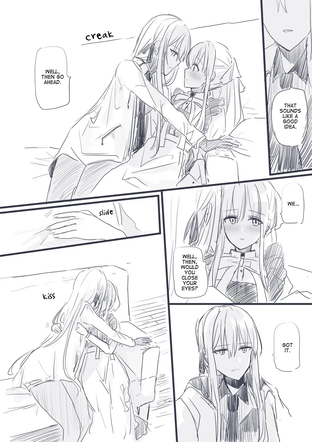 Peaceful Yuri Manga - Page 1