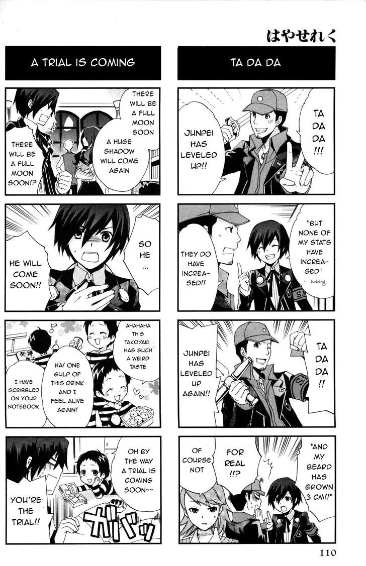 Persona 3 4Koma Gag Battle Broken Hen Chapter 1 page 3 - MangaNato