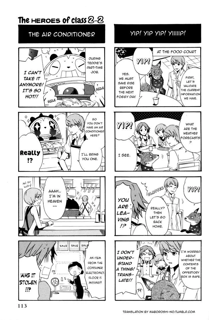 Persona 4 4Koma Kings Chapter 1 page 6 - MangaNato