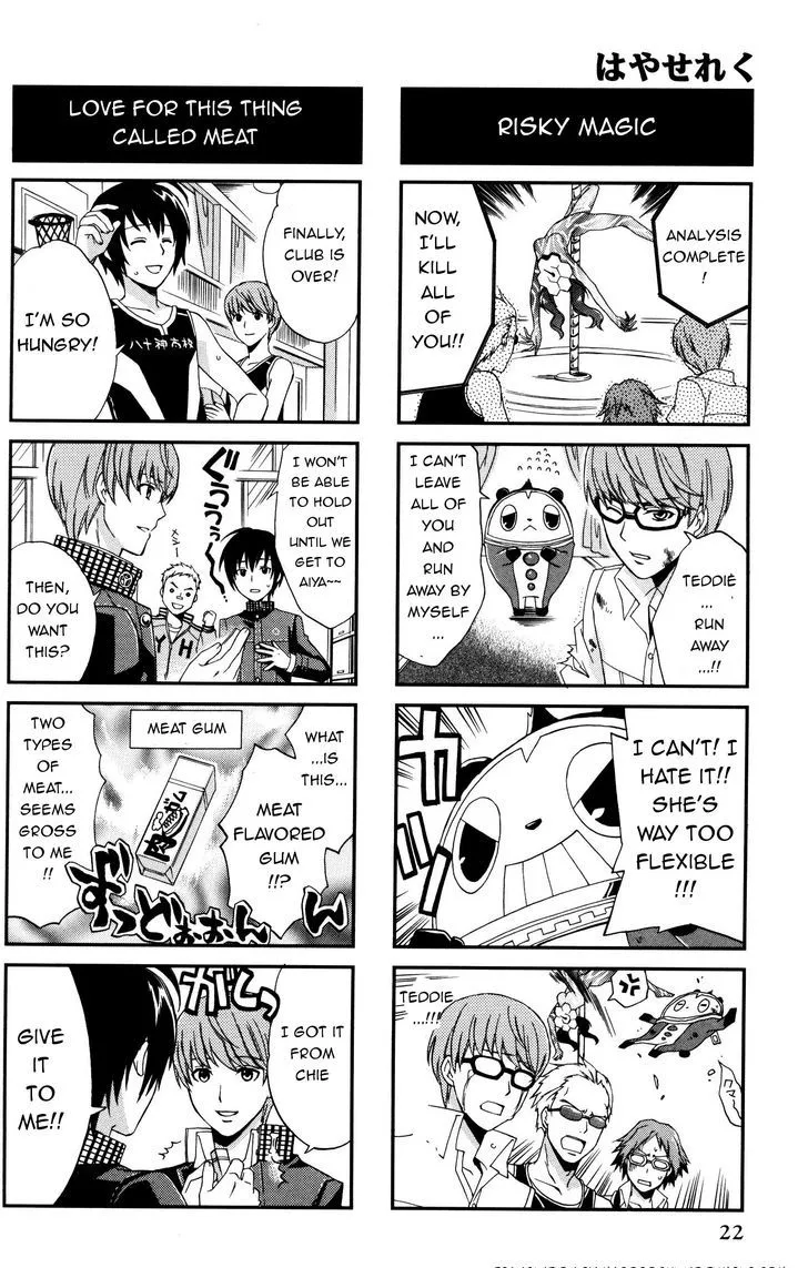 Persona 4 4Koma Kings Chapter 4 page 5 - MangaNato