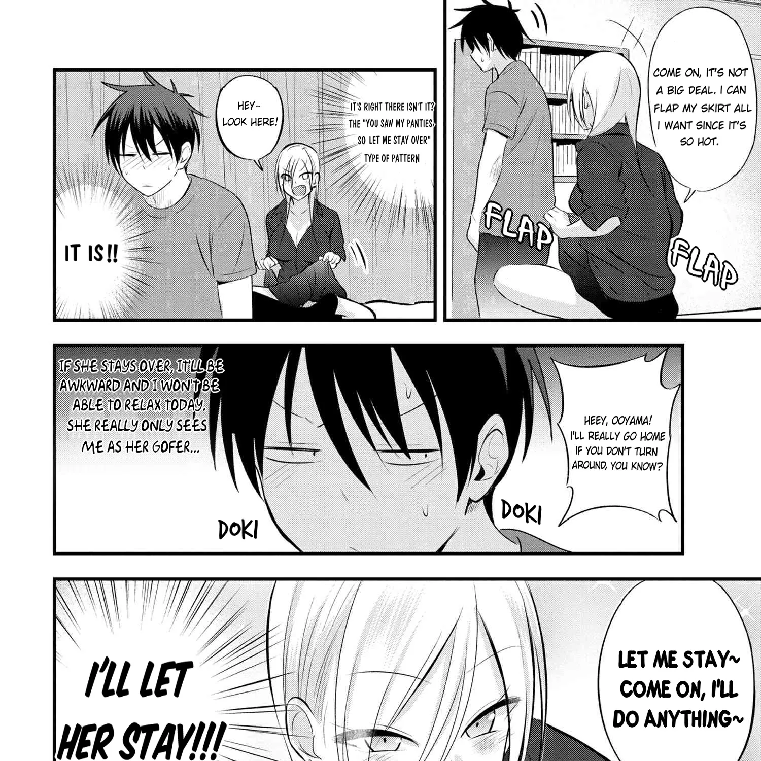 Please Go Home, Akutsu-San! Chapter 36 page 3 - MangaNato