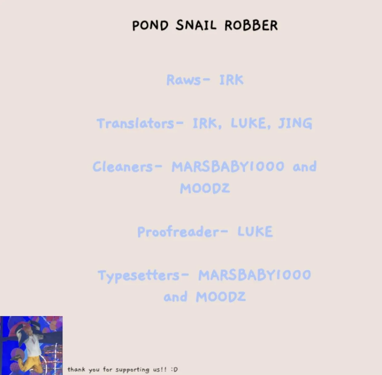 Pond Snail Robber Chapter 56 page 116 - MangaKakalot