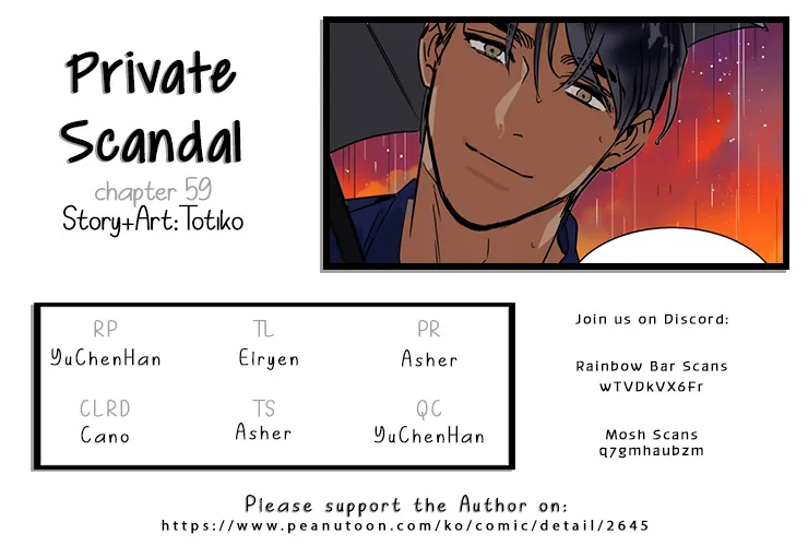 Private Scandal Chapter 59 page 1 - MangaNato