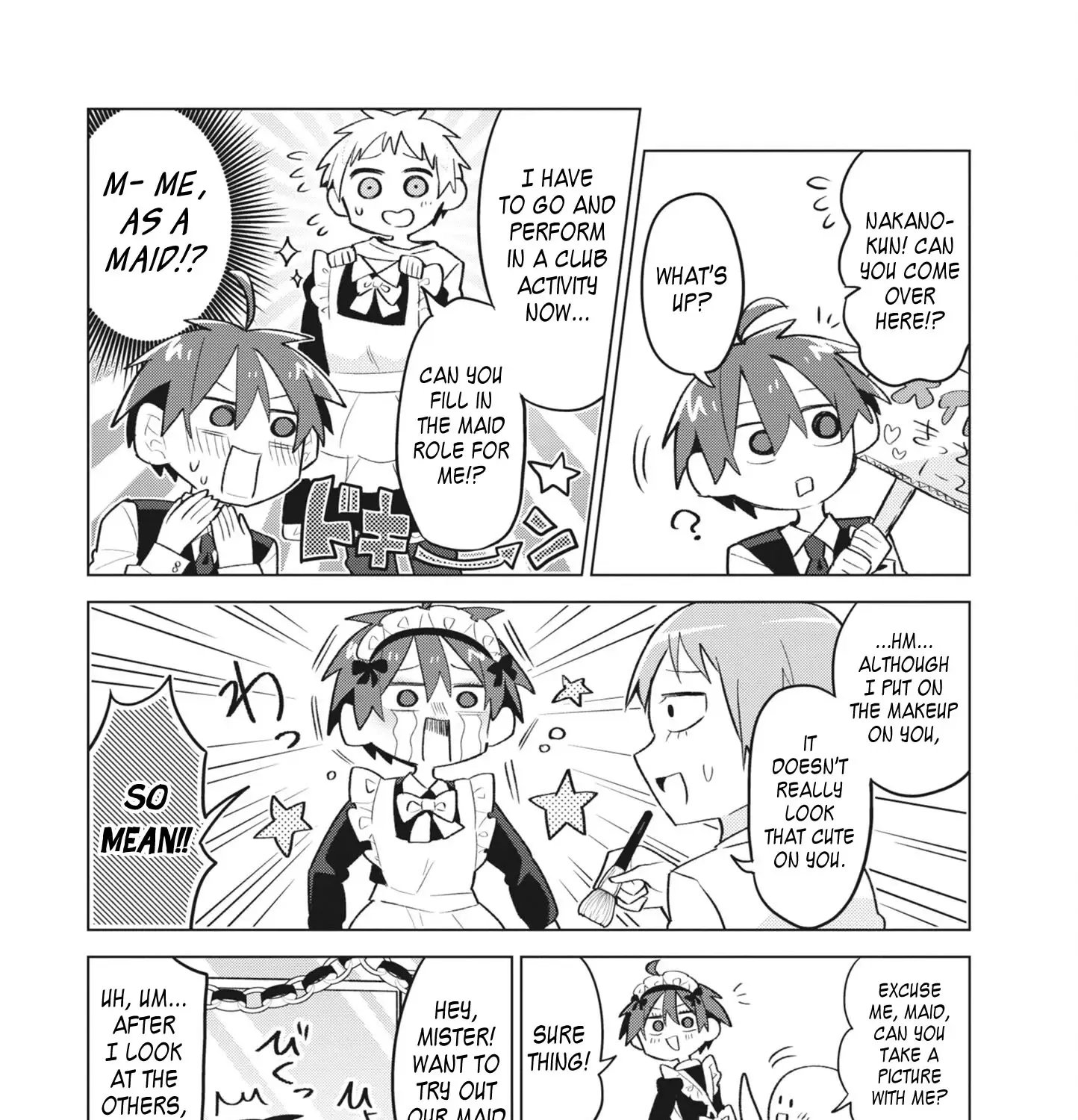 Puberty, an All Boys School!? and Nakano-kun Chapter 13 page 22 - MangaKakalot