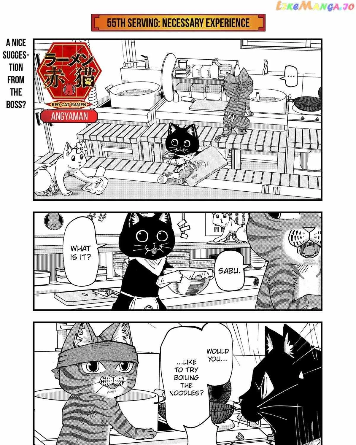 Ramen Aka Neko Chapter 55 page 1 - MangaNato