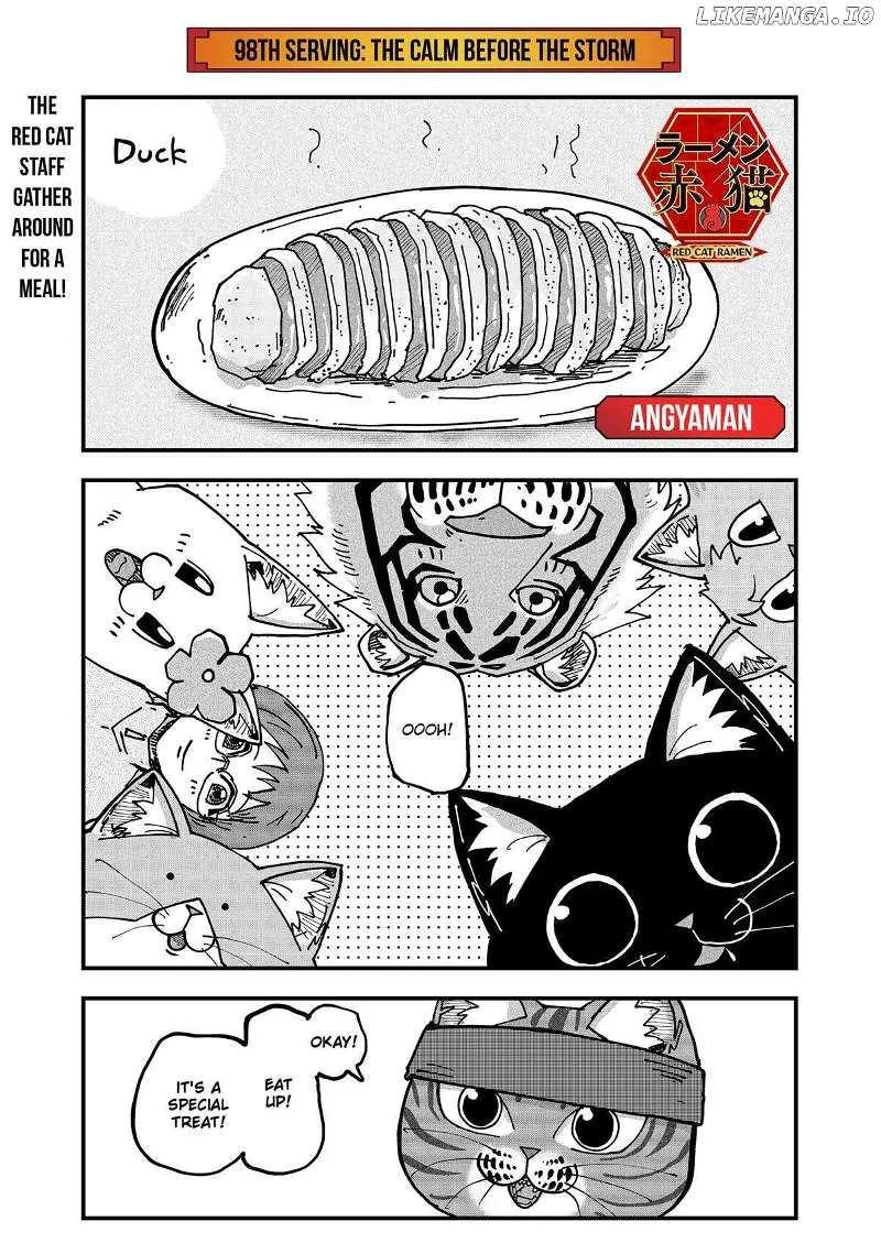 Ramen Aka Neko Chapter 98 page 1 - MangaNato