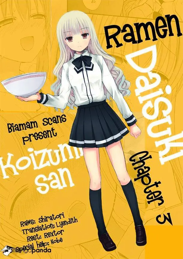 Ramen Daisuki Koizumi-San Chapter 3 page 15 - MangaKakalot