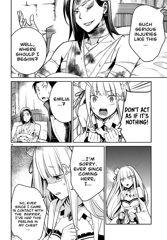 Re:zero Kara Hajimeru Isekai Seikatsu Dai 4-Shou - Seiiki To Gouyoku No Majo - Page 34