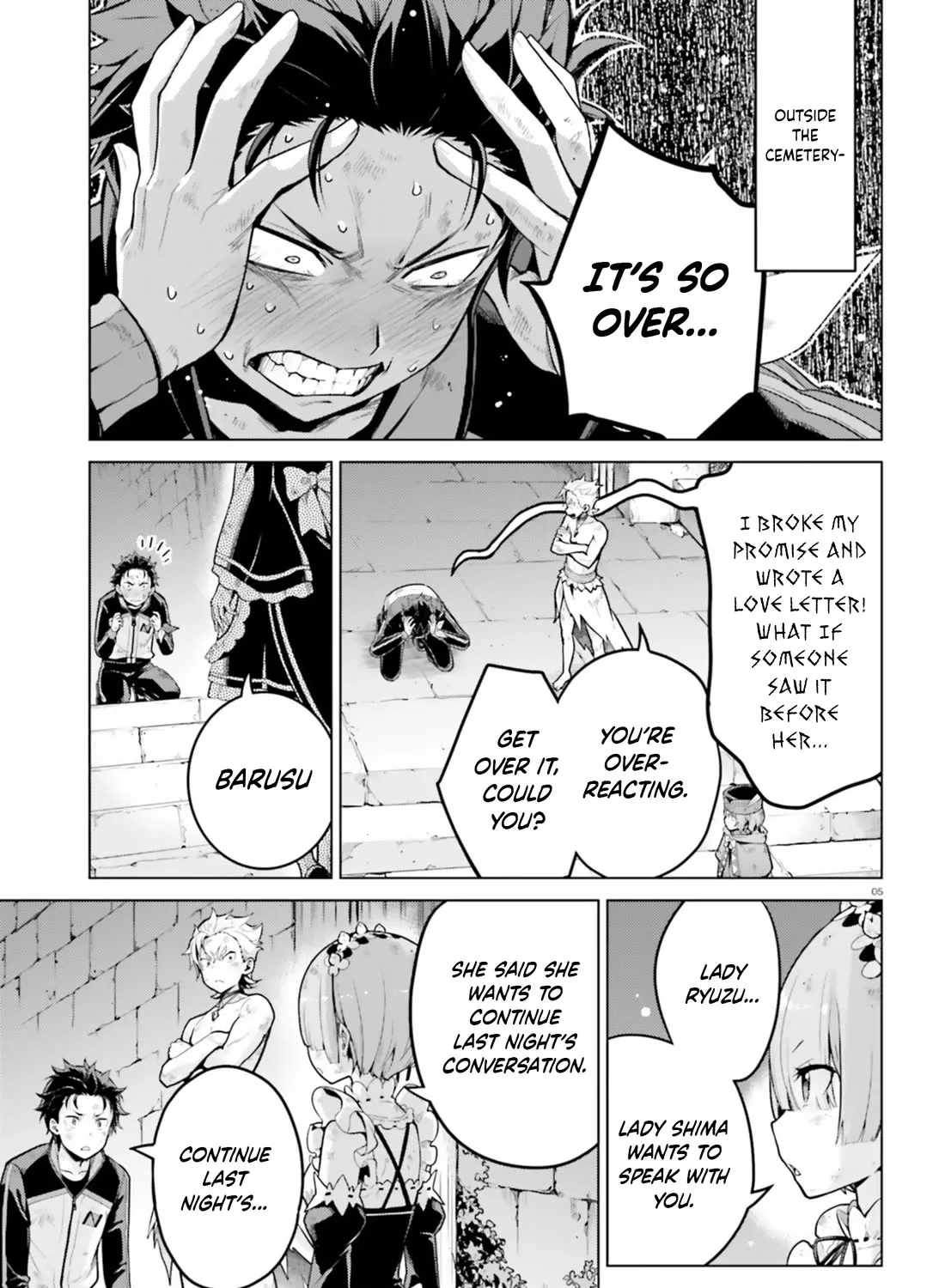 Re:zero Kara Hajimeru Isekai Seikatsu Dai 4-Shou - Seiiki To Gouyoku No Majo - Page 4