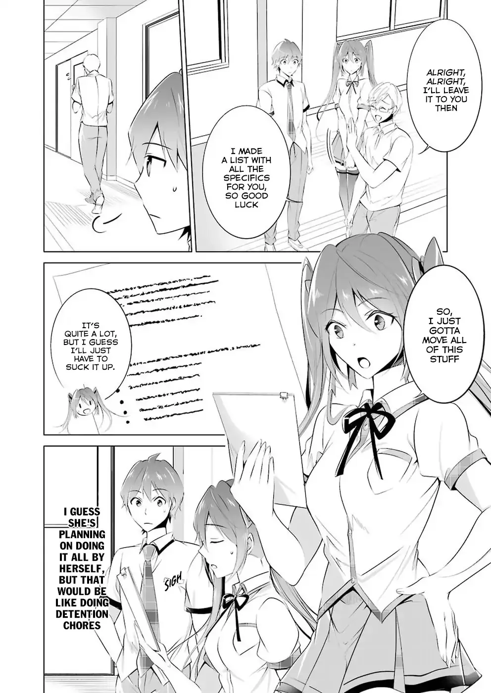 Real No Heroine Wa Irimasen! Chapter 34 page 7 - MangaNato