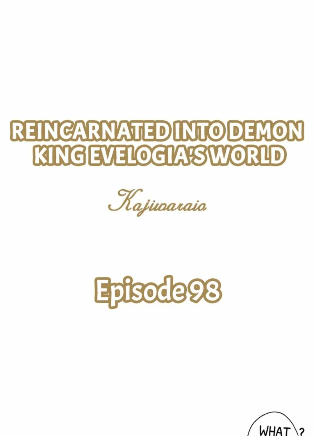 Reincarnated Into Demon King Evelogia