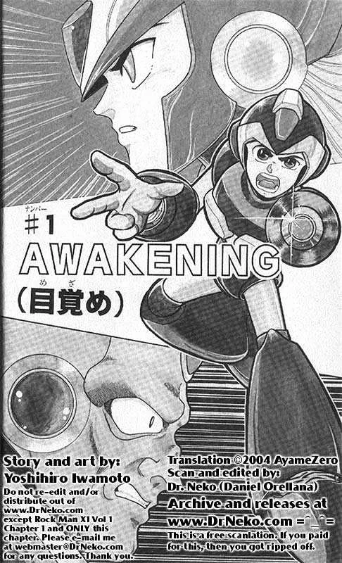 Rockman X Chapter 1 page 1 - MangaNato