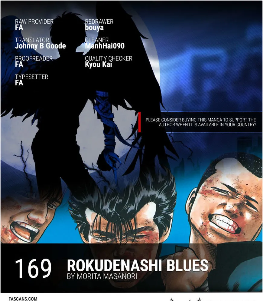 Rokudenashi Blues Chapter 169 page 1 - Mangabat