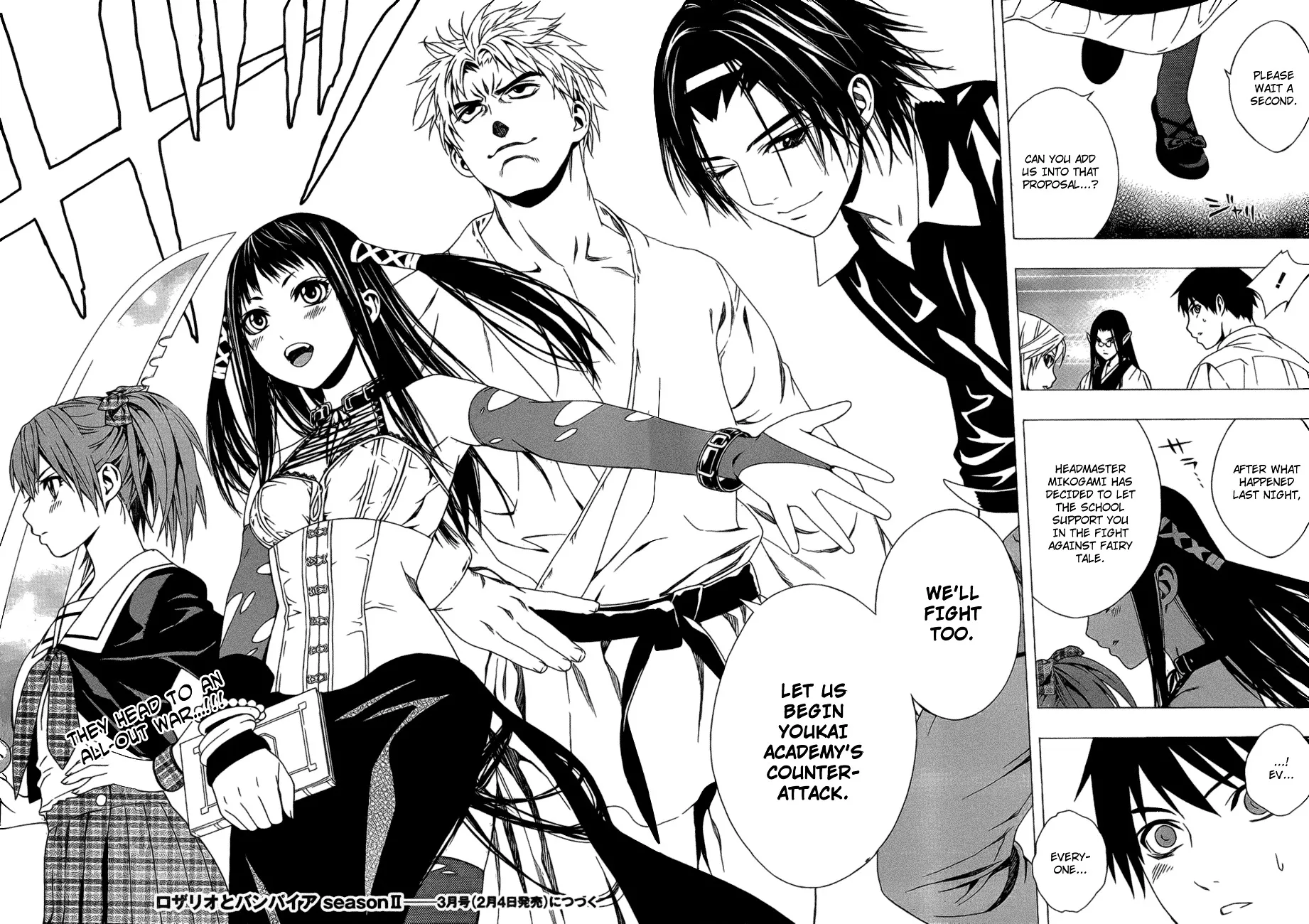 Rosario To Vampire Season Ii Chapter 38 page 33 - MangaNato