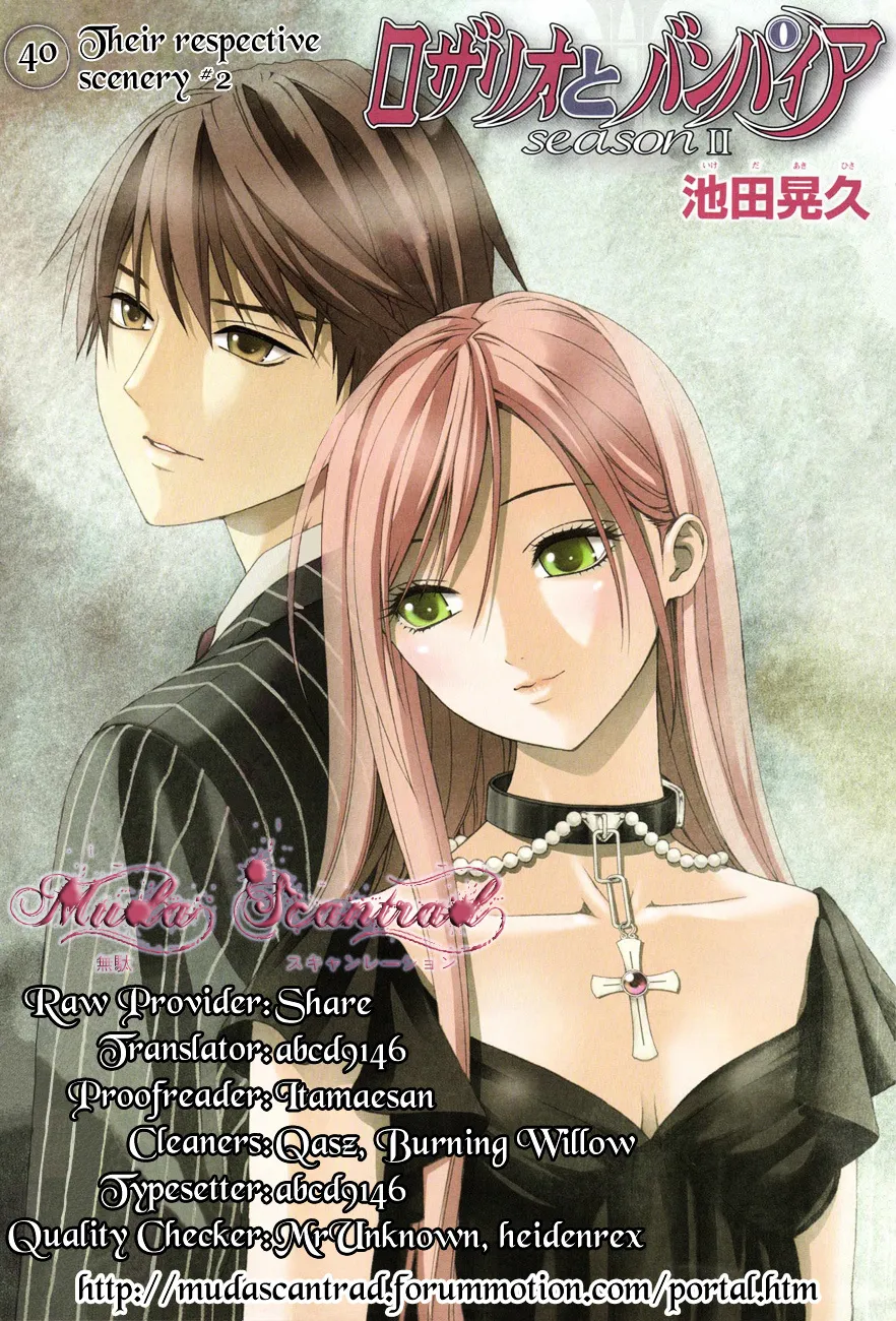 Rosario To Vampire Season Ii Chapter 40 page 1 - MangaNato