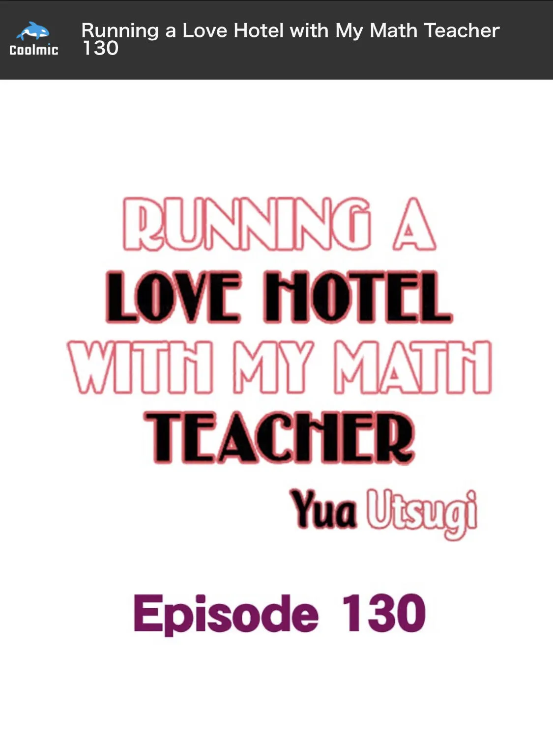 Running A Love Hotel With My Math Teacher Chapter 130 page 2 - MangaKakalot