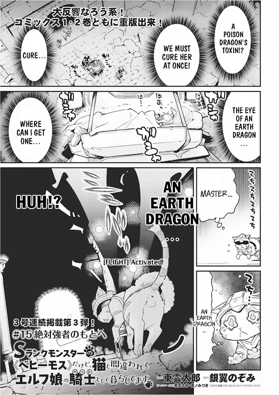 S-Rank Monster No Behemoth Dakedo, Neko To Machigawarete Erufu Musume No Kishi (Pet) Toshite Kurashitemasu - Page 1