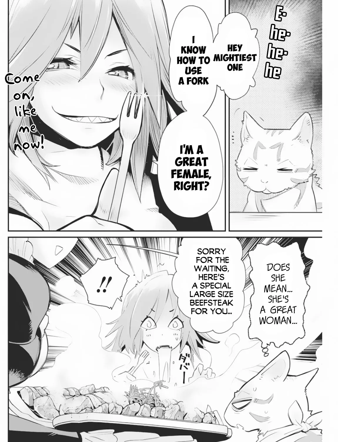 S-Rank Monster No Behemoth Dakedo, Neko To Machigawarete Erufu Musume No Kishi (Pet) Toshite Kurashitemasu - Page 24