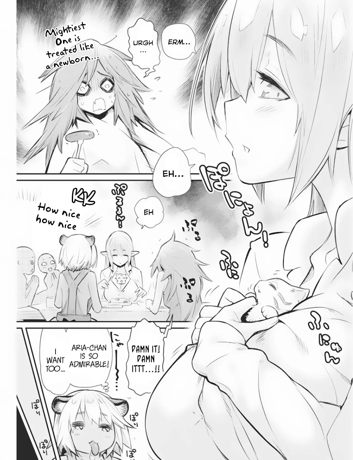 S-Rank Monster No Behemoth Dakedo, Neko To Machigawarete Erufu Musume No Kishi (Pet) Toshite Kurashitemasu - Page 34