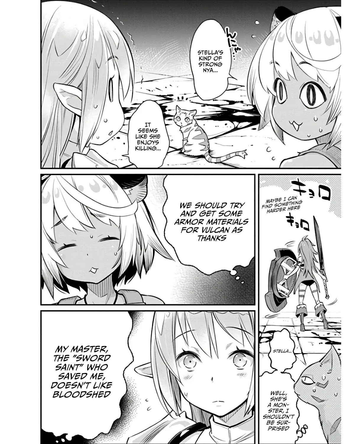 S-Rank Monster No Behemoth Dakedo, Neko To Machigawarete Erufu Musume No Kishi (Pet) Toshite Kurashitemasu - Page 2