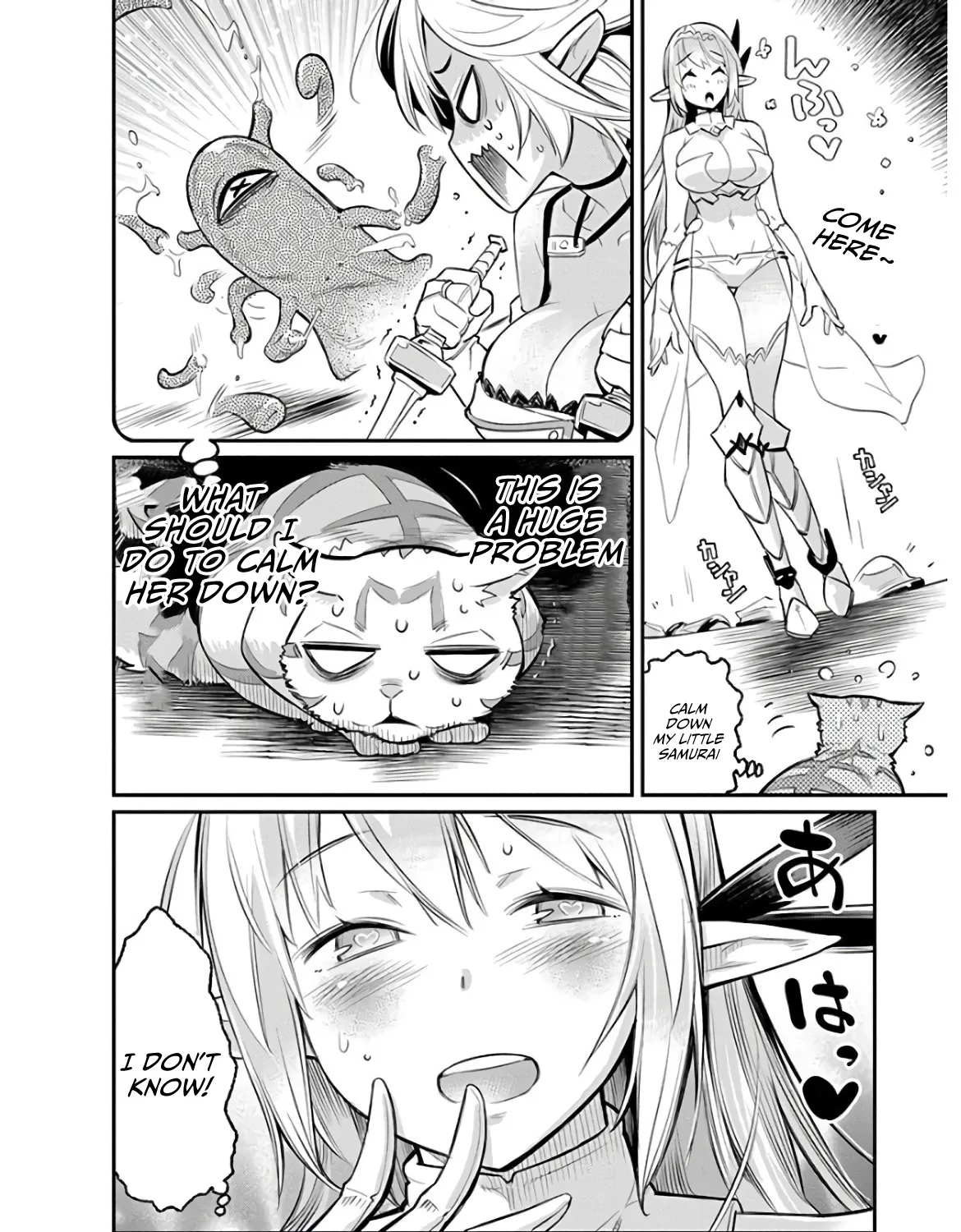 S-Rank Monster No Behemoth Dakedo, Neko To Machigawarete Erufu Musume No Kishi (Pet) Toshite Kurashitemasu - Page 42