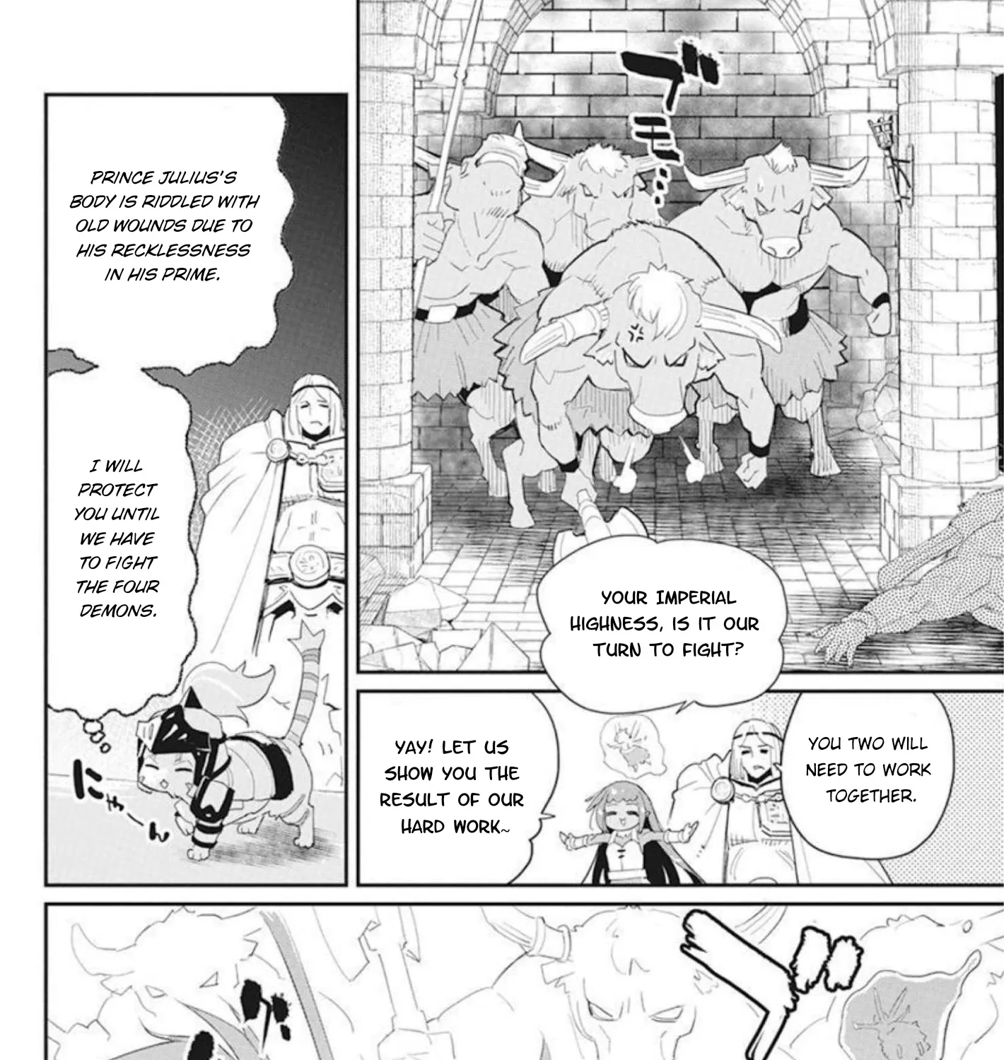 S-Rank Monster No Behemoth Dakedo, Neko To Machigawarete Erufu Musume No Kishi (Pet) Toshite Kurashitemasu Chapter 48 page 28 - MangaKakalot