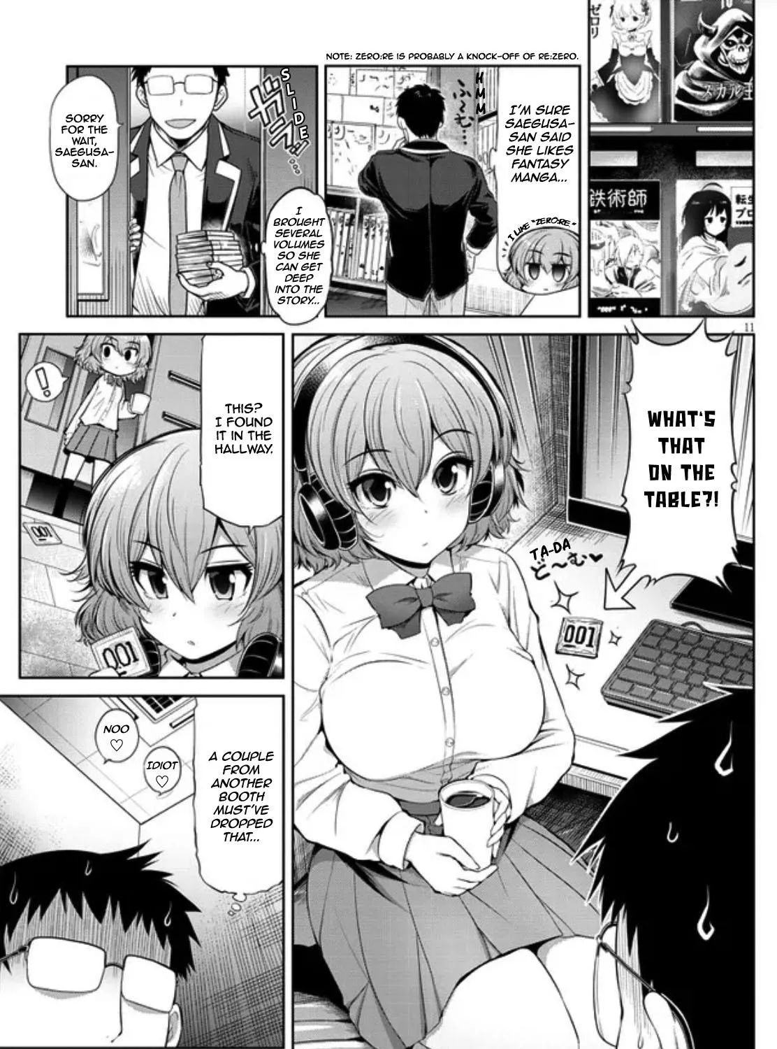 Saegusa-san wa Megane-senpai to Koi o Egaku Chapter 2 page 21 - MangaKakalot