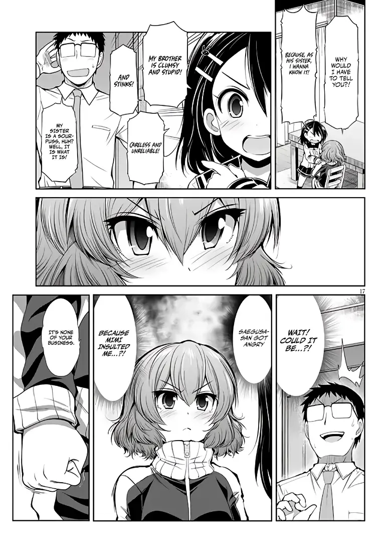 Saegusa-san wa Megane-senpai to Koi o Egaku Chapter 5 page 17 - MangaNelo