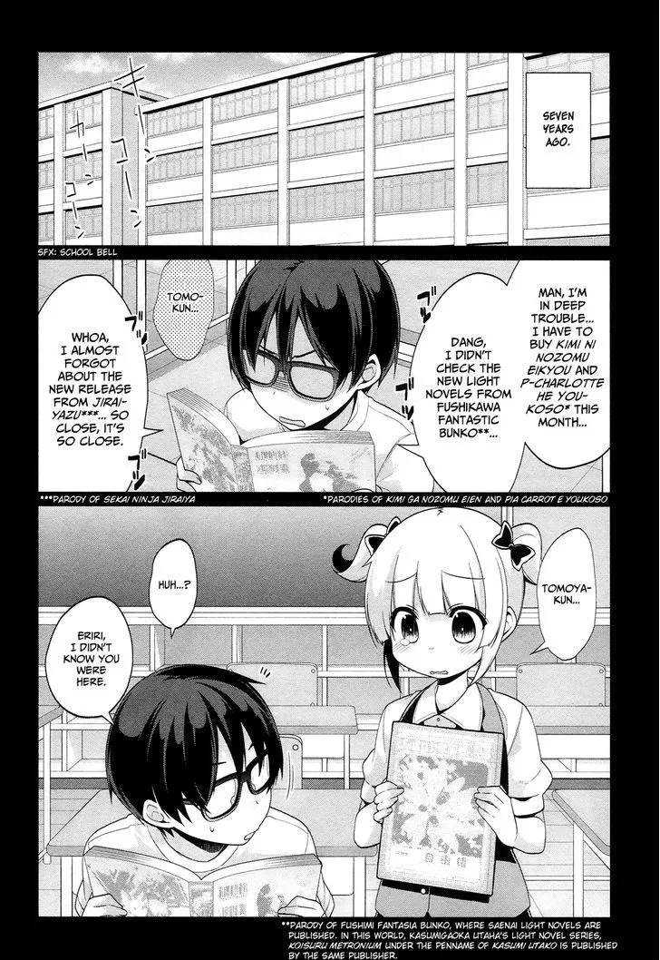 Saenai Kanojo no Sodatekata - Egoistic-Lily Chapter 10 page 3 - MangaKakalot