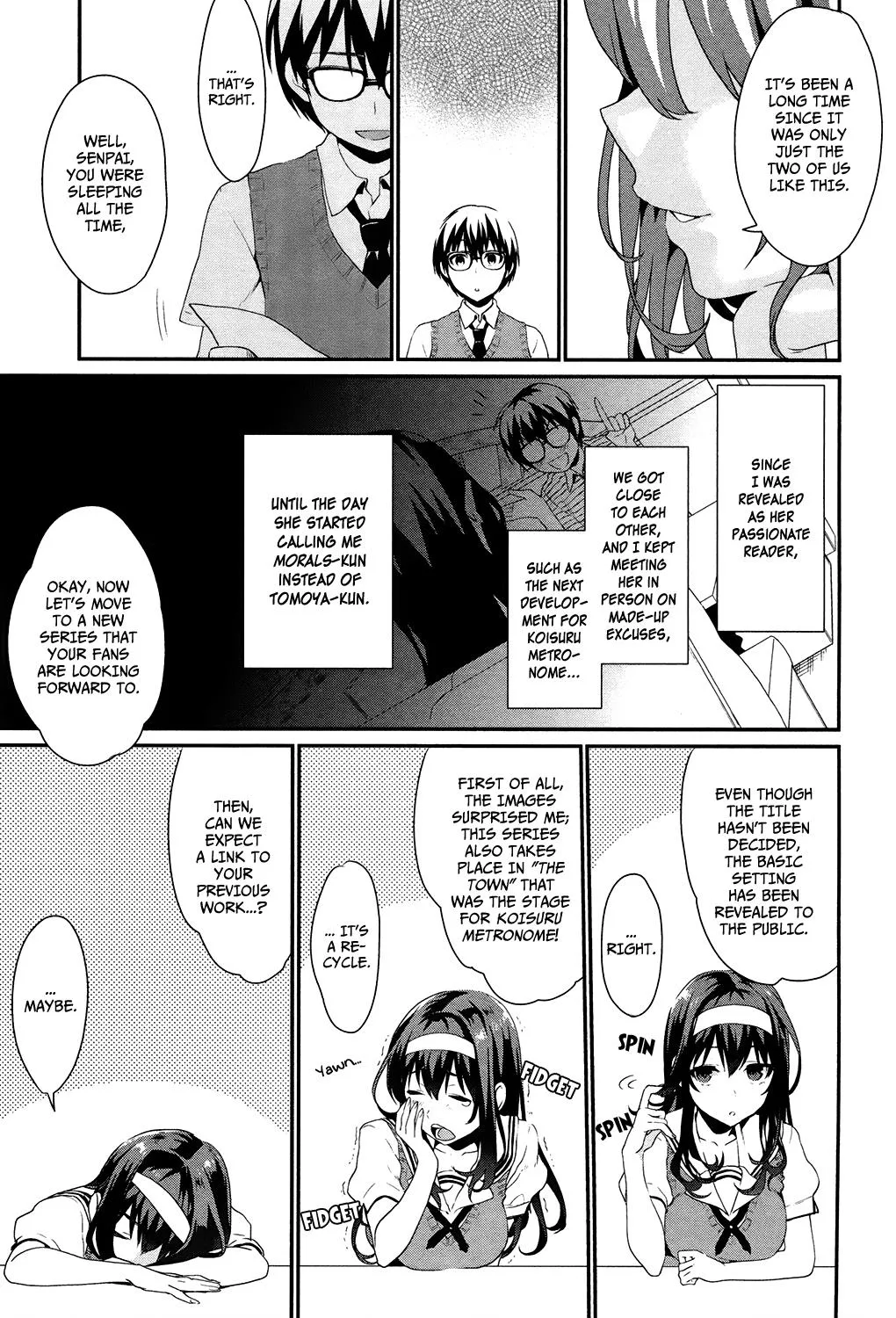 Saenai Kanojo No Sodatekata - Koisuru Metronome Chapter 1 page 13 - MangaNato