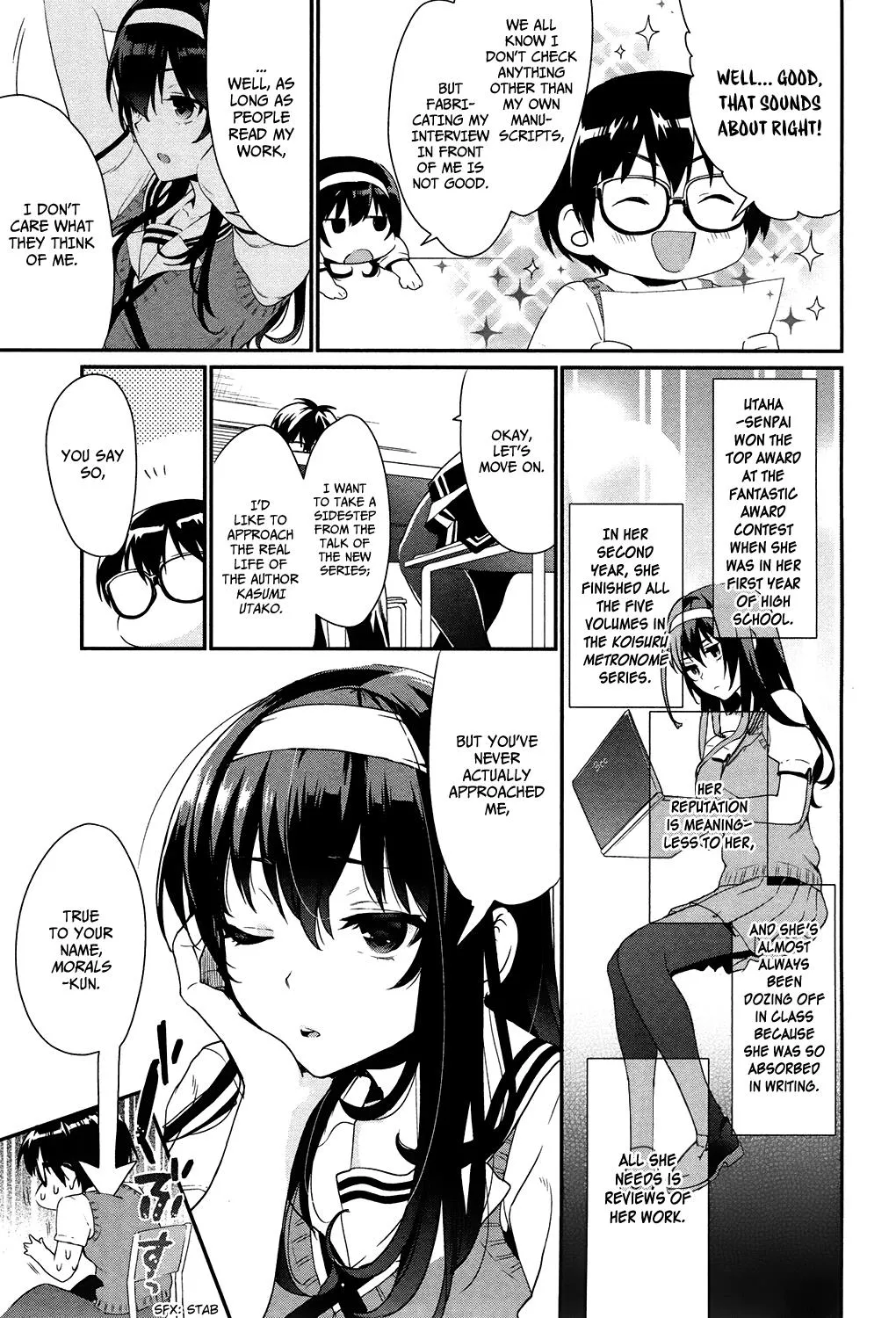 Saenai Kanojo No Sodatekata - Koisuru Metronome Chapter 1 page 15 - MangaNato