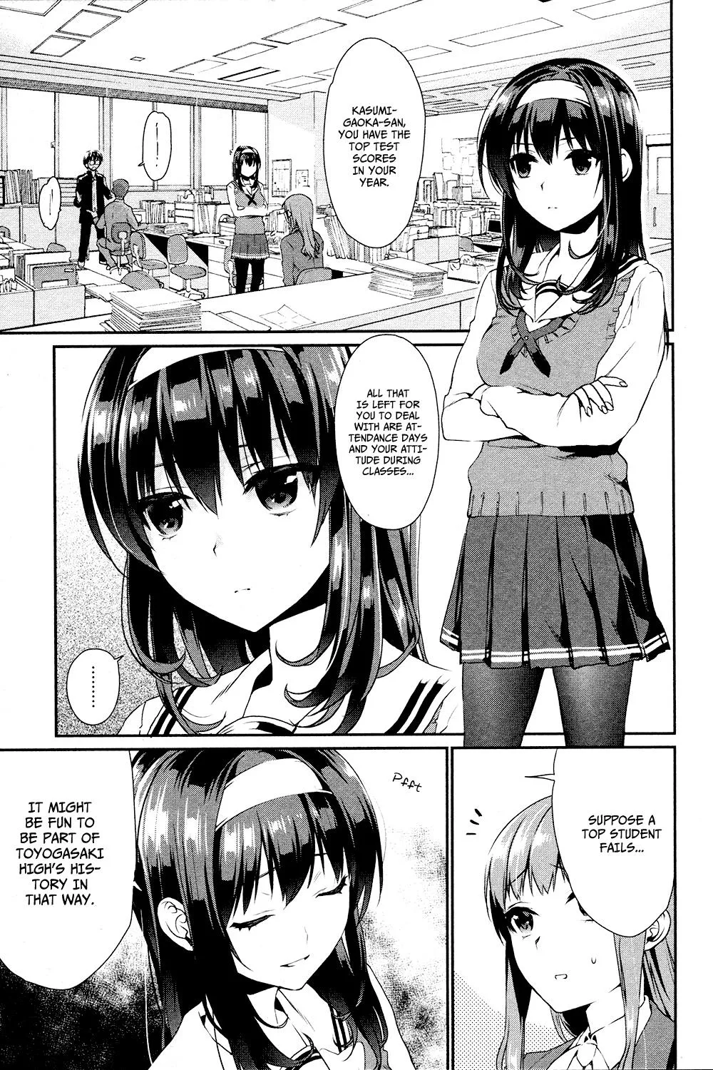 Saenai Kanojo No Sodatekata - Koisuru Metronome Chapter 8 page 8 - MangaNato