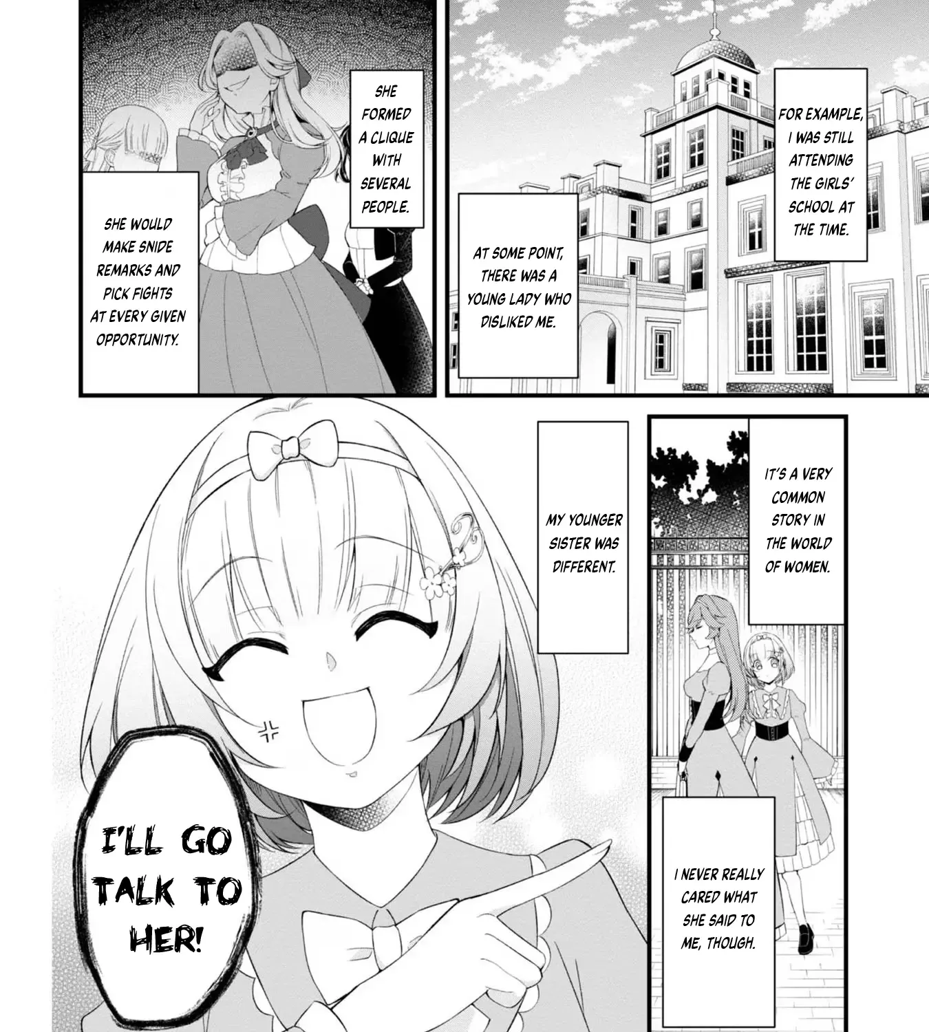 Saiai no Onee-sama ga Akuyaku Reijou datta no de, Kami ga Sadameta Scenario ni Aragaimasu @COMIC Chapter 2 page 17 - Mangabat