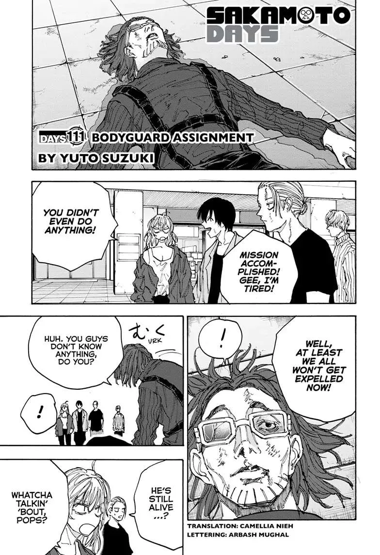 Sakamoto Days Chapter 111 page 2 - MangaNelo