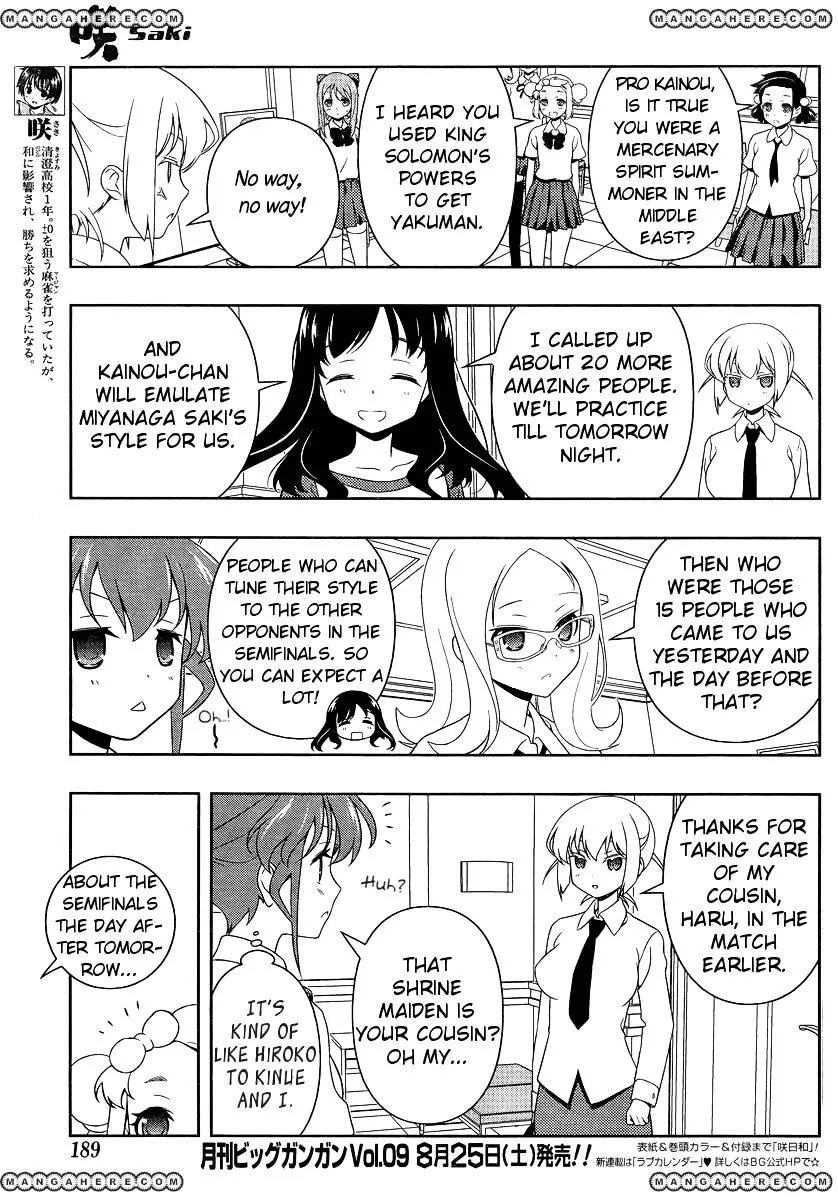 Saki Chapter 100 page 5 - MangaNato