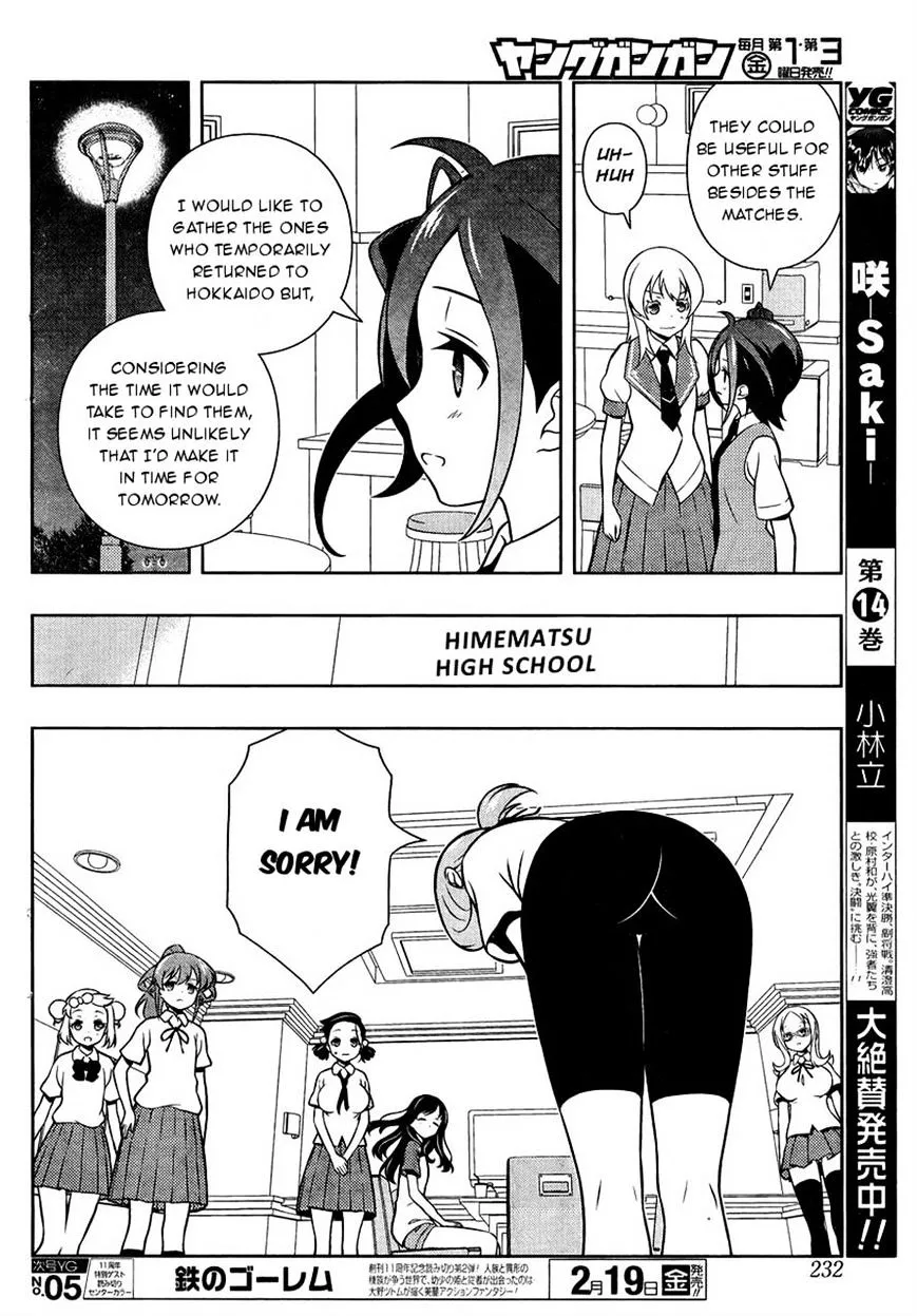 Saki Chapter 154 page 6 - MangaNato