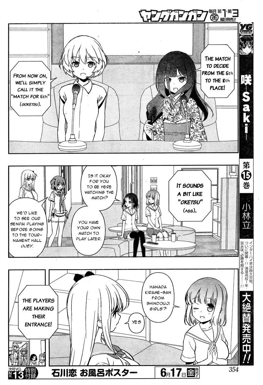 Saki Chapter 160 page 8 - MangaNato