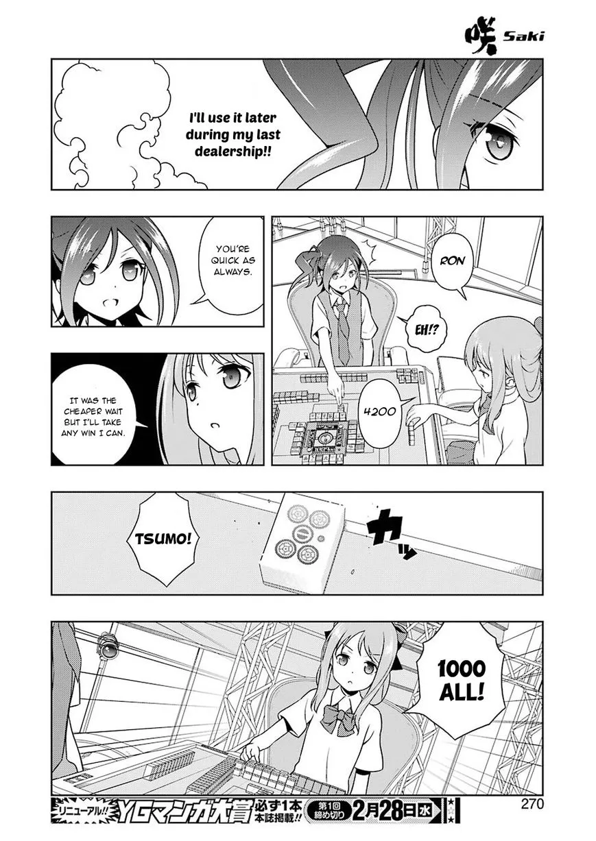 Saki Chapter 185 page 10 - MangaNato